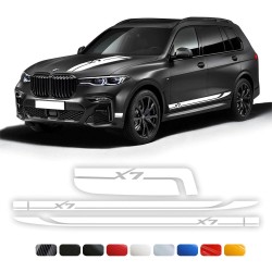 Graficzne paski boczne - naklejka samochodowa - do BMW X7Naklejki