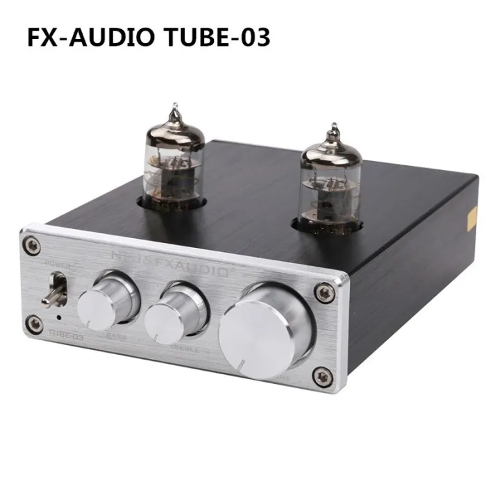 FX-AUDIO TUBE-03 - förstärkare - hög / basjustering