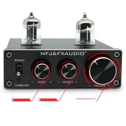 FX-AUDIO TUBE-03 - förstärkare - hög / basjustering