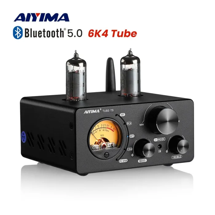AIYIMA T9 - HiFi - Bluetooth 5.0 - forstærker - USB - 100W