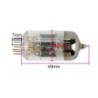 6N1 - ECC85 - elektronisk vakuumrør - erstatningsventil - for forsterker - 2 stk.