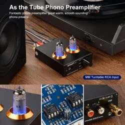 AIYIMA - 6A2 - HiFi vakuumrør - MM phono forforstærker - DIY - 12V