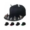 Trendig basebollhatt - med spiknitar - Hip Hop/punk/rock stil