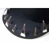 Trendig basebollhatt - med spiknitar - Hip Hop/punk/rock stil