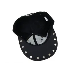 Trendy baseballhatt - med piggnagler - Hip Hop / punk / rock stil