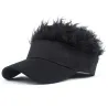 Baseballcaps med piggete hår - justerbar
