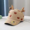 Baseballcaps for barn - med tegneserieku / horn