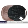 Fashionable vintage baseball cap - genuine leather - unisexHats & Caps