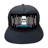 Trendy DJ baseballcaps - lys opp - med lydaktivert avtakbar skjerm