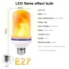 Flikkerende LED lamp - kaarsvlam effect - E14 / E27 / B22E27