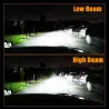 Bil / motorcykel LED-lampa - 6000K - CSP-chip - H1 / H3 / H7 / H11 / H4/9003/HB2 Hi/Lo / 9006/HB4 - 2 st