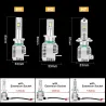 Bil / motorcykel LED-lampa - 6000K - CSP-chip - H1 / H3 / H7 / H11 / H4/9003/HB2 Hi/Lo / 9006/HB4 - 2 st