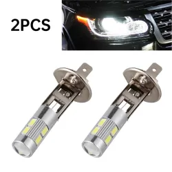 Żarówka samochodowa / motocyklowa LED - H1 5630 - 12V - 6000K - 2 sztukiH1