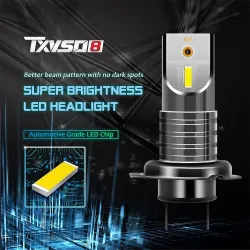 Biltågelygte - super lys pære - H7 - LED - 150W - 2 stk