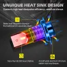 H7Luz antiniebla para automóvil - bombilla súper brillante - H7 - LED - 150W - 2 piezas