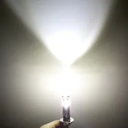 Bilforlygtepære - H1 - 6000K - 80W - COB LED - 2 stk.