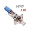 H1 - 100W - 12V - 5000k hvid - halogenpære - bilforlygte - 10 stk.
