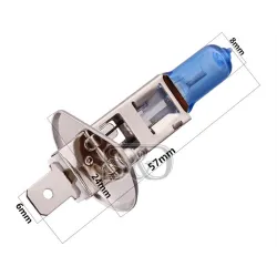 H1 - 100W - 12V - 5000k blanc - ampoule halogène - phare de voiture - 10 pièces