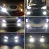 Bil LED-lampa - dimma / signal / körlampa - superljus - H1 / H3 - 2 st