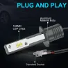LED billampa - superljus - H1 / H3 - 20W - 6000K - 2 st