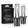 LED billampa - superljus - H1 / H3 - 20W - 6000K - 2 st
