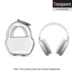 Jellybox - estojo protetor - para Apple AirPods Max - caixa de armazenamento transparente