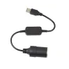 Bil cigarettändaruttag - USB 5V Till 12V - trådbunden