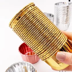 Papir cupcake liners - bagebægre - oliefaste