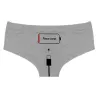 Sexy truser - sømløs - lav midje - Please Charge-skrift