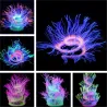Flexibel siliconen koraal / anemoon - glowing in dark - aquariumdecoratieAquarium