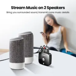 UGREEN - Bluetooth 5.0 RCA receiver - aptX LL 3.5mm jack - Aux - wireless adapter