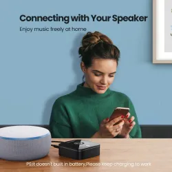 UGREEN - Bluetooth 5.0 RCA modtager - aptX LL 3,5 mm stik - Aux - trådløs adapter