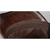 Flat baseballcaps - med øreklaffer - ekte skinn