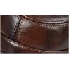 Flat baseballcaps - med øreklaffer - ekte skinn