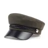 Moderigtig kasket med visir - militær-/kaptajnstil - unisex