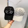 Baseballkeps i spets - mesh / bomull - justerbar