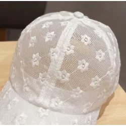 Sombreros & gorrasGorra de béisbol de encaje - malla / algodón - ajustable