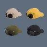 Baseballcaps i bomull - med briller - justerbar - unisex - pilotstil