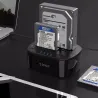 Unidades de disco duroDock para hard disk esterno ORICO 25 35 inch Docking Station USB 3 - Dual-bay HDD - SSD Hard Drive