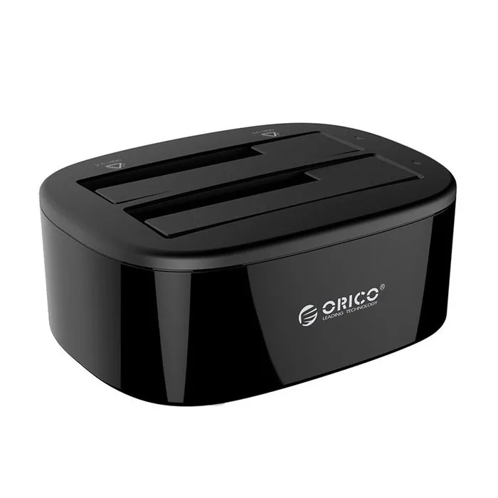 ORICO 2,5 - Estação de ancoragem de disco rígido de 3,5 polegadas USB 3 - HDD de compartimento duplo - Disco rígido SSD