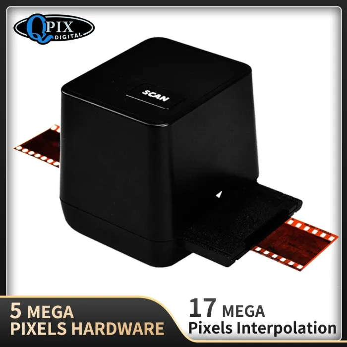 CámaraEscáner de película negativa - convertidor de película digital - 17,9 megapíxeles