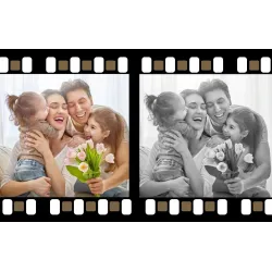 Scanner de film négatif - convertisseur de film numérique - 17,9 mégapixels
