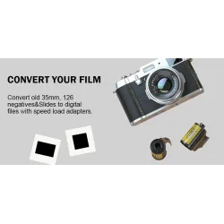 Scanner de film négatif - convertisseur de film numérique - 17,9 mégapixels