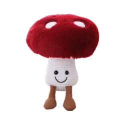 Oreiller en forme de champignon - peluche