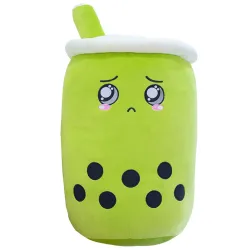 Boba tea cup - soft plush pillow - toy