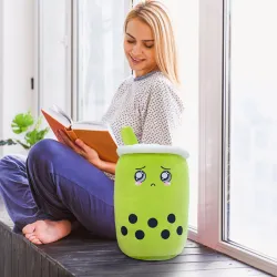 Filiżanka herbaty Boba - miękka pluszowa poduszka - zabawkaZabawki Pluszowe