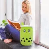 Animales de pelucheTaza de té Boba - almohada de felpa suave - juguete
