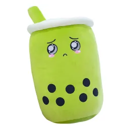 Tasse à thé Boba - oreiller en peluche douce - jouet