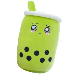 Tasse à thé Boba - oreiller en peluche douce - jouet