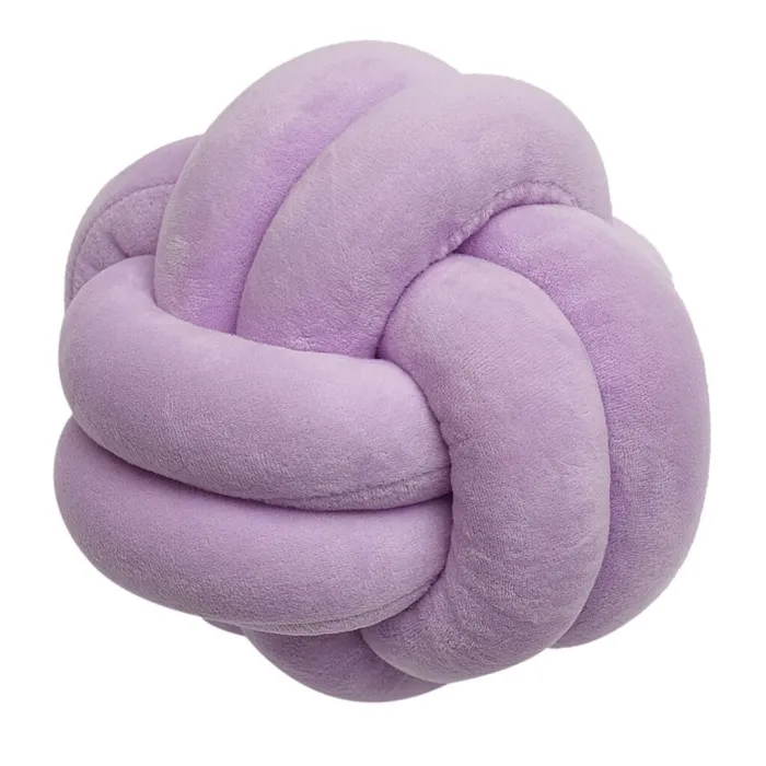 Knutekuleformet pute - nordisk stil - 18cm